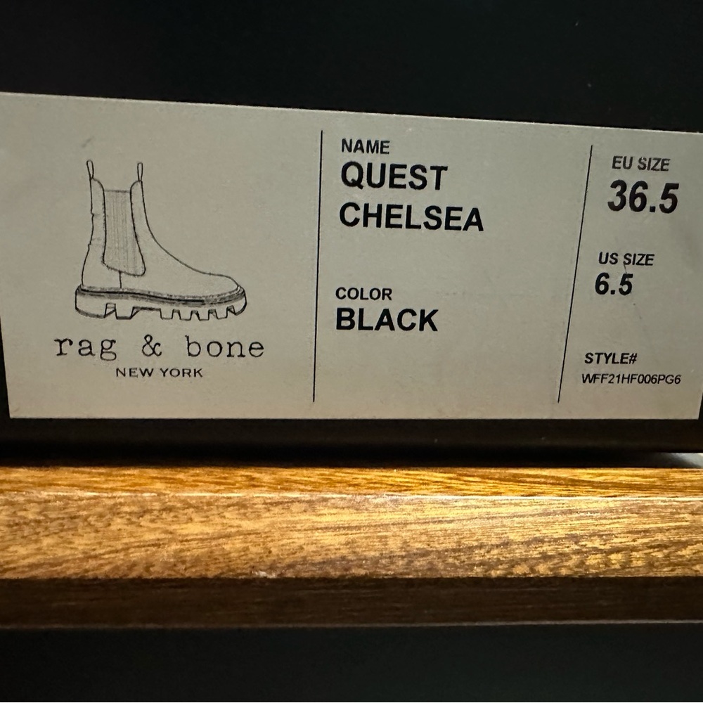 Rag & Bone Chelsea Boot Worn A Few Times But Too … - image 6